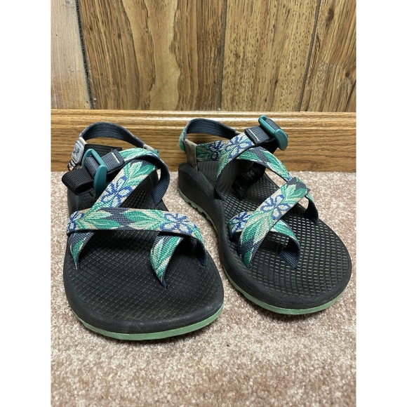 Chaco Shoes - Chaco Womens Shoes Hiking Sandals Size 6 Classic Teal Blue